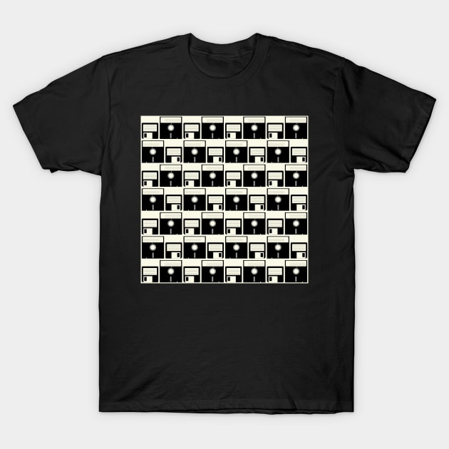 Floppy Discs T-Shirt by DaniHoffmann